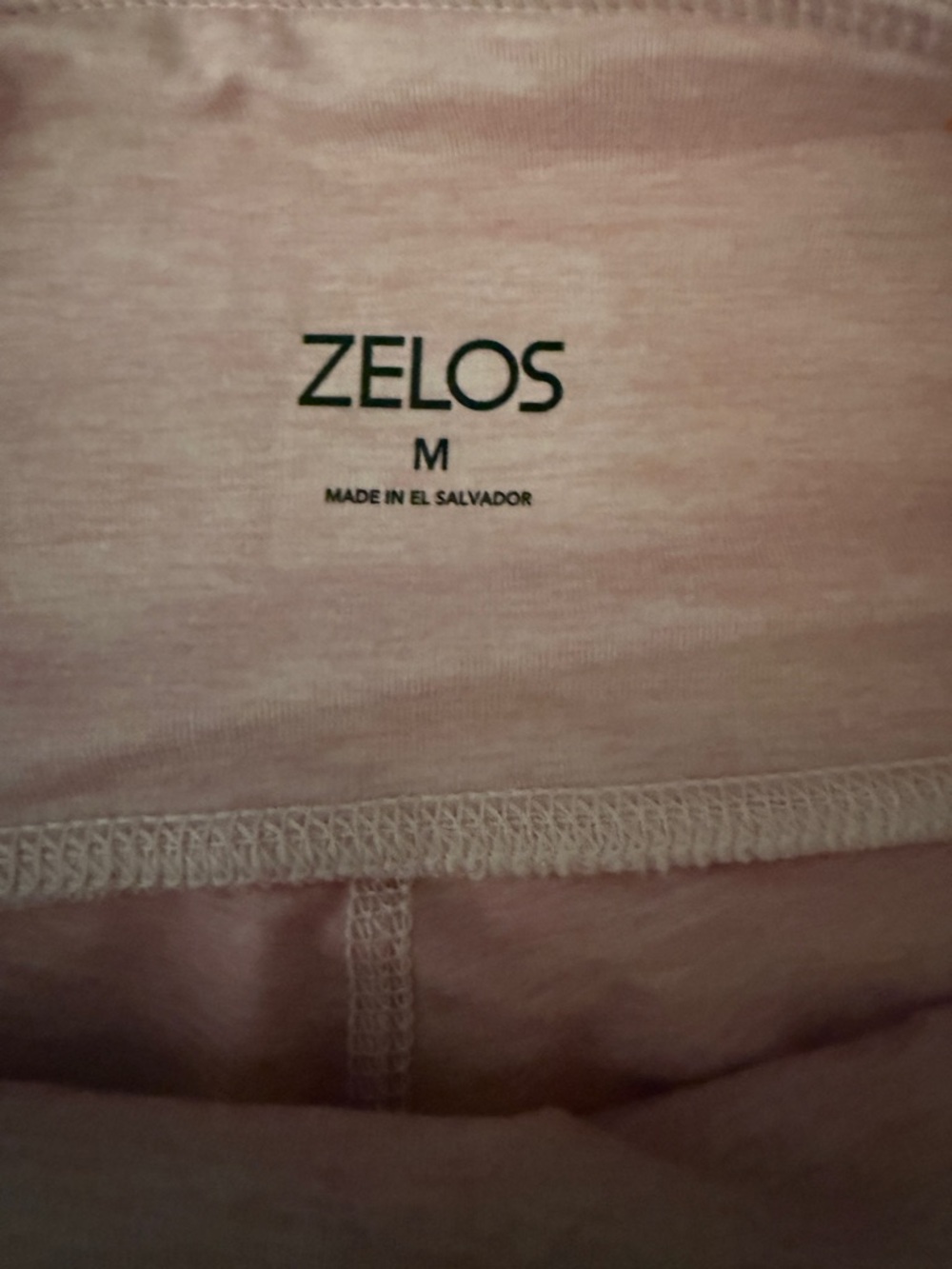 ZELOS Studio Performance 7/8 Leggings. Dusty Rose NWT - Picture 5 of 9